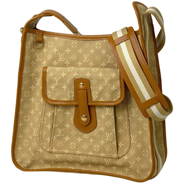 1000071242407 11 Louis Vuitton Bouzas Marie Kate Crossbody Bag Monogram Mini Beige