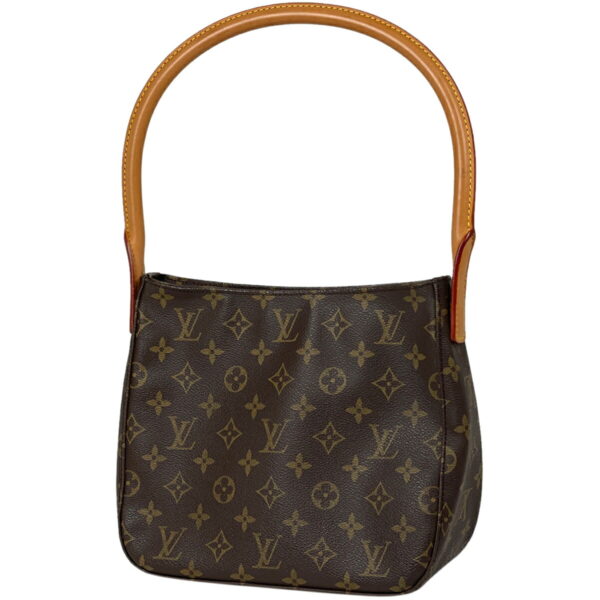 1000071242520 11 Louis Vuitton Looping Shoulder Bag Monogram Brown