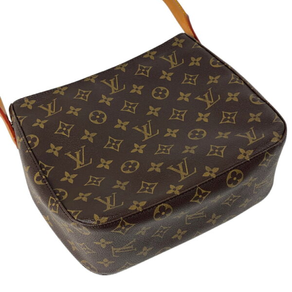 1000071242520 12 Louis Vuitton Looping Shoulder Bag Monogram Brown