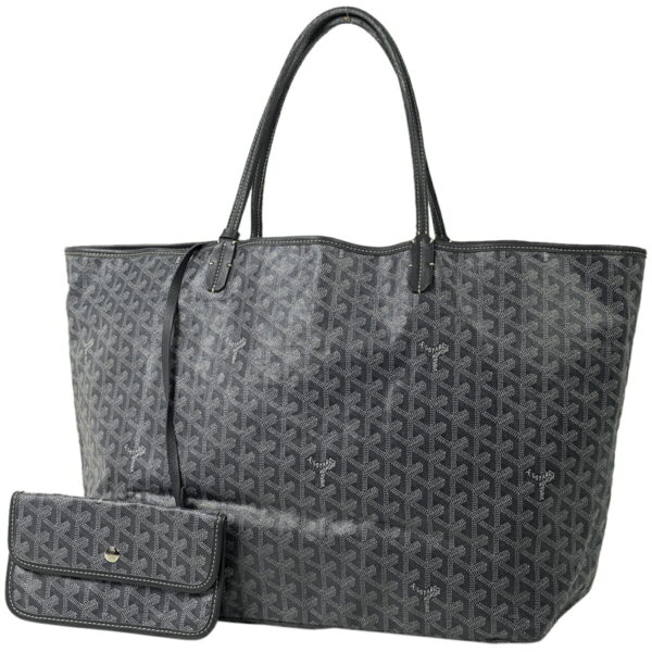 1000071242599 11 Goyard Saint Louis GM Shoulder Bag Canvas Gray