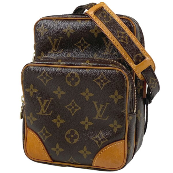 1000071516546 11 Louis Vuitton Amazon Crossbody Shoulder Bag Monogram Brown