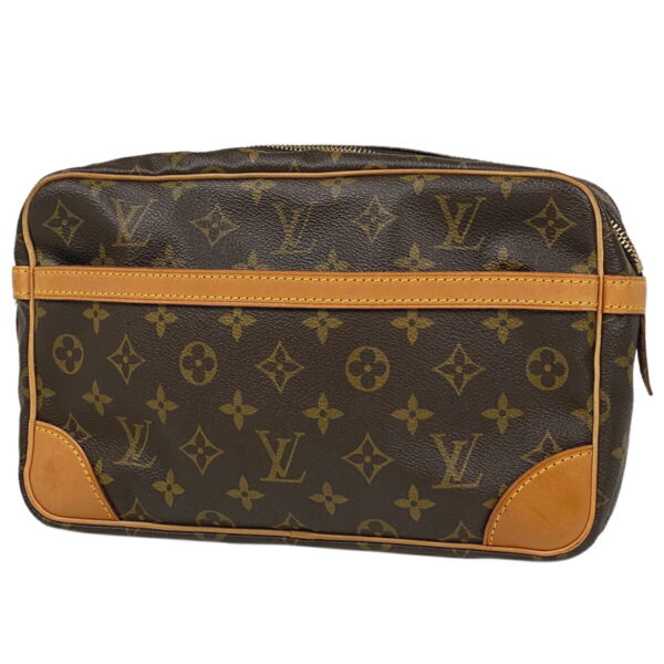 1000071691113 11 Louis Vuitton Compiègne 28 Clutch Bag Monogram Brown