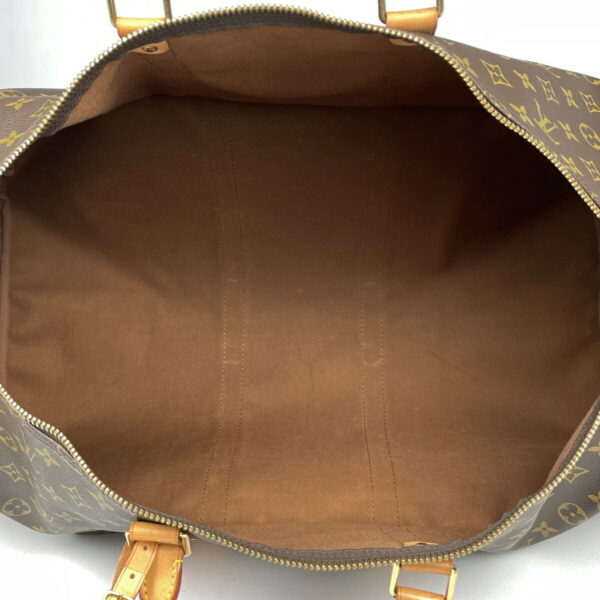 1000071711552 18 Louis Vuitton Keepall 55 Travel Bag Monogram Brown