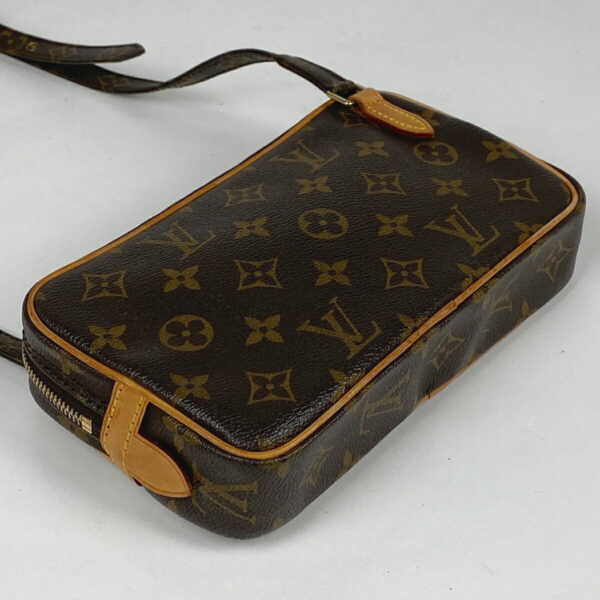 1000071772041 12 Louis Vuitton Pochette Marly Bandouliere Crossbody Bag Monogram Brown