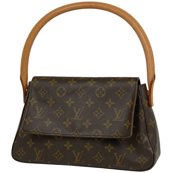 1000071779514 11 Louis Vuitton Mini Looping Shoulder Bag Monogram Brown