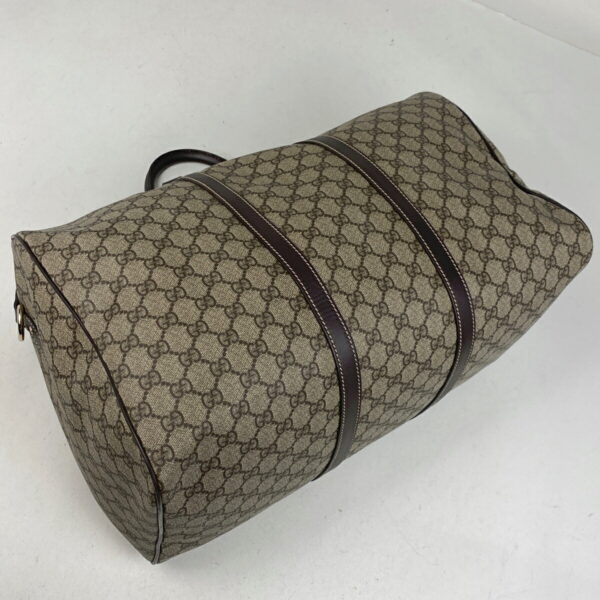 1000071781401 12 Gucci GG Pattern Bag Canvas Beige Brown