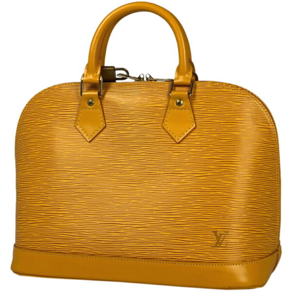 1000071783542 11 Louis Vuitton Alma Handbag Epi Tassili Yellow