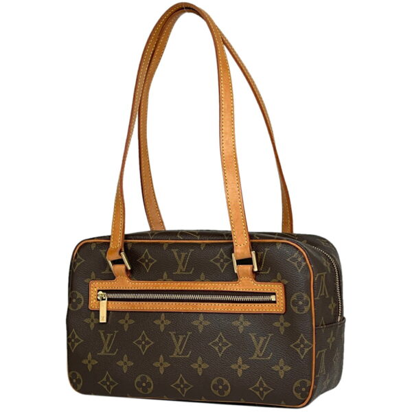 1000071785850 11 Louis Vuitton Cité MM Shoulder Bag Monogram Brown