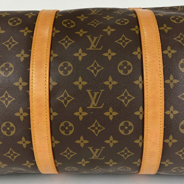 1000071801628 12 Louis Vuitton Keepall 60 Bag Monogram Brown