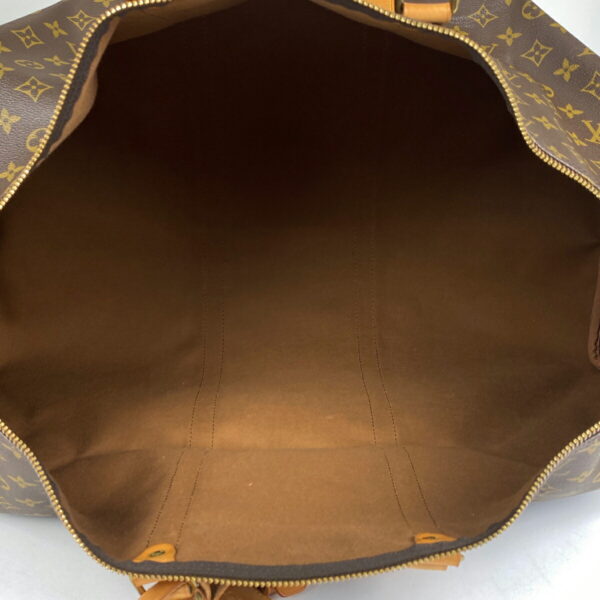 1000071801628 18 Louis Vuitton Keepall 60 Bag Monogram Brown