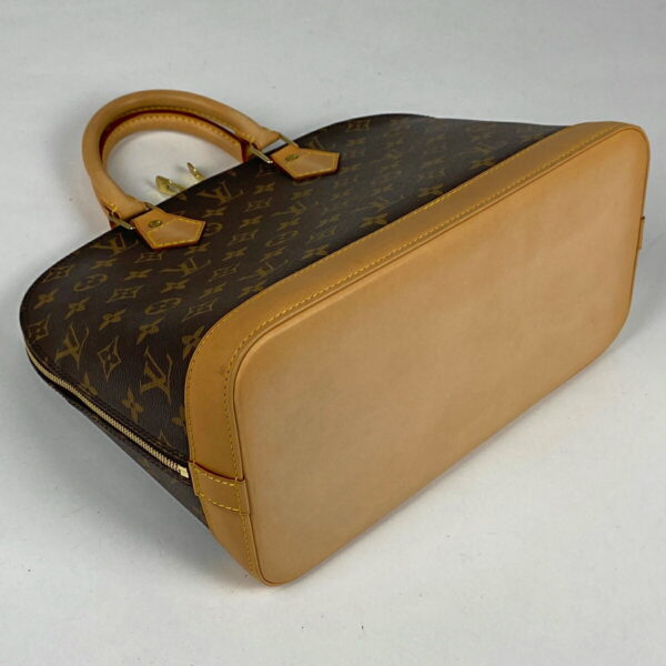 1000071827932 12 Louis Vuitton Alma Handbag Monogram Brown