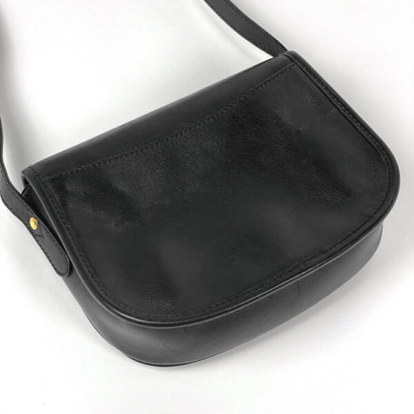 1000071914731 12 Celine Leather Crossbody Shoulder Bag Black