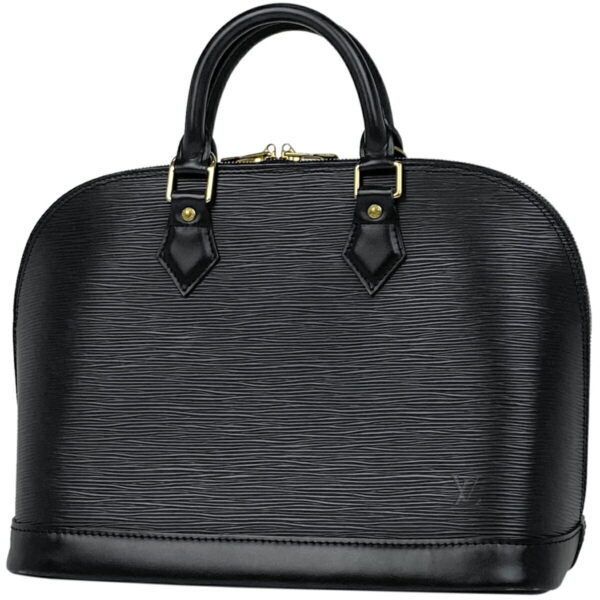 1000071975084 11 Louis Vuitton Alma Handbag Epi Noir