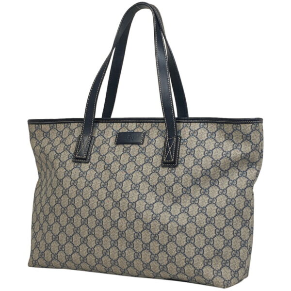 1000071986240 11 Gucci GG Pattern Tote Bag Canvas Beige