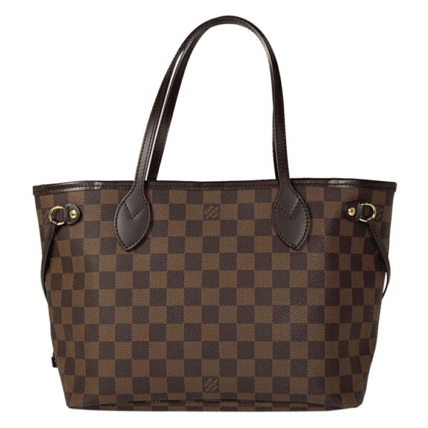 1000072039518 13 Louis Vuitton Neverfull PM Tote Bag Damier Brown