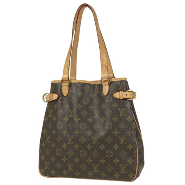 1000072039525 11 Louis Vuitton Batignolles Vertical Tote Bag Monogram Brown