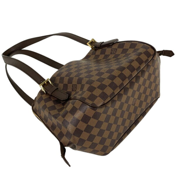 1000072190745 12 Louis Vuitton Belem MM Handbag Damier Brown