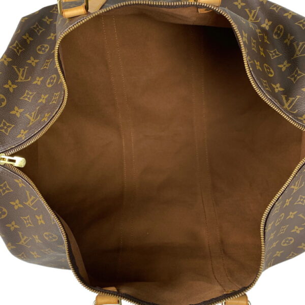 1000072346210 17 Louis Vuitton Keepall 60 Bag Monogram Brown