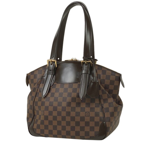 1000072371496 11 Louis Vuitton Verona MM Tote Bag Damier Brown