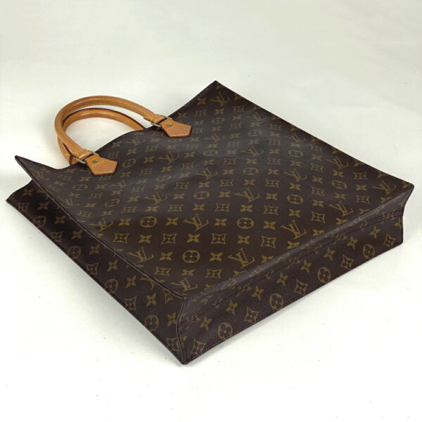 1000072382843 12 Louis Vuitton Sac Plat Commuter Tote Bag Monogram Brown