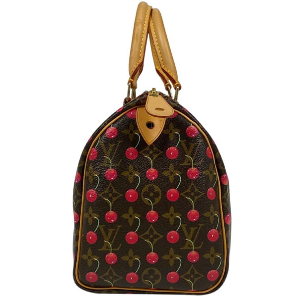 1000072421931 12 Louis Vuitton Speedy 25 Bag Monogram Cherry Brown