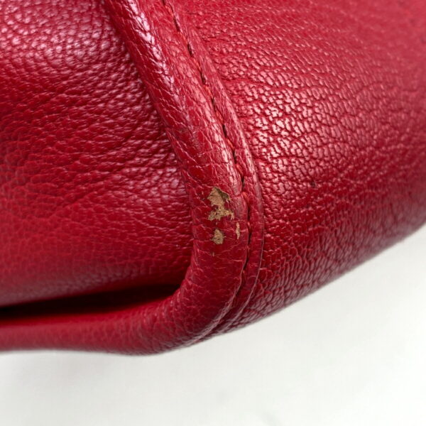 1000072701842 13 Loewe Amazona 36 Anagram Handbag Leather Red