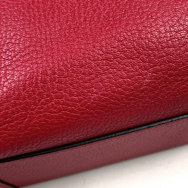 1000072701842 15 Loewe Amazona 36 Anagram Handbag Leather Red