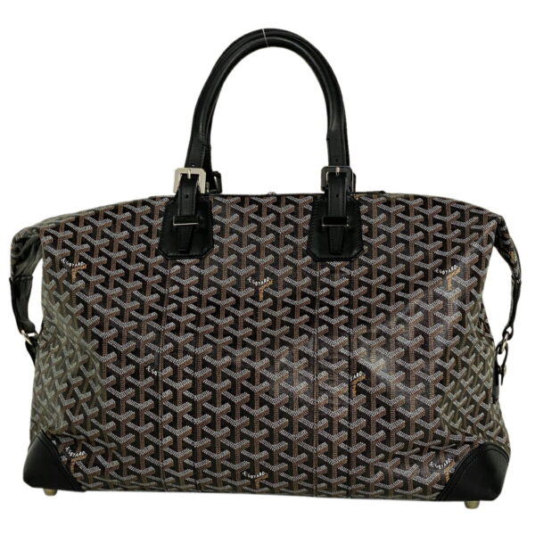 1000072701941 13 Goyard Boeing 45 Bag Canvas Black