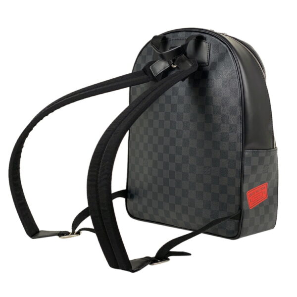 1000073029846 12 Louis Vuitton Josh My LV World Tour Backpack Damier Graphite