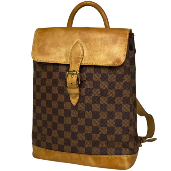 1000073200917 11 Louis Vuitton Arlequin 100th Anniversary Rucksack Damier Brown