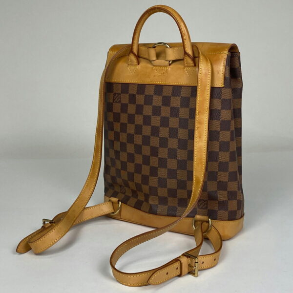 1000073200917 12 Louis Vuitton Arlequin 100th Anniversary Rucksack Damier Brown