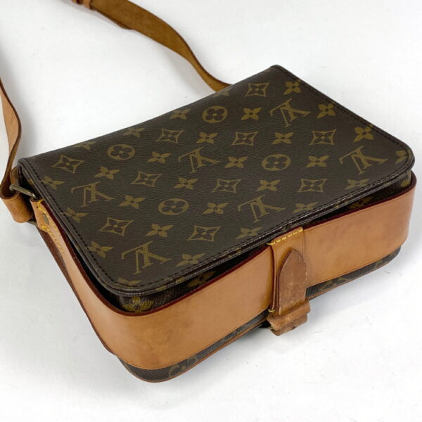 1000073203628 12 Louis Vuitton Cartesiere 22 Crossbody Shoulder Bag Monogram Brown