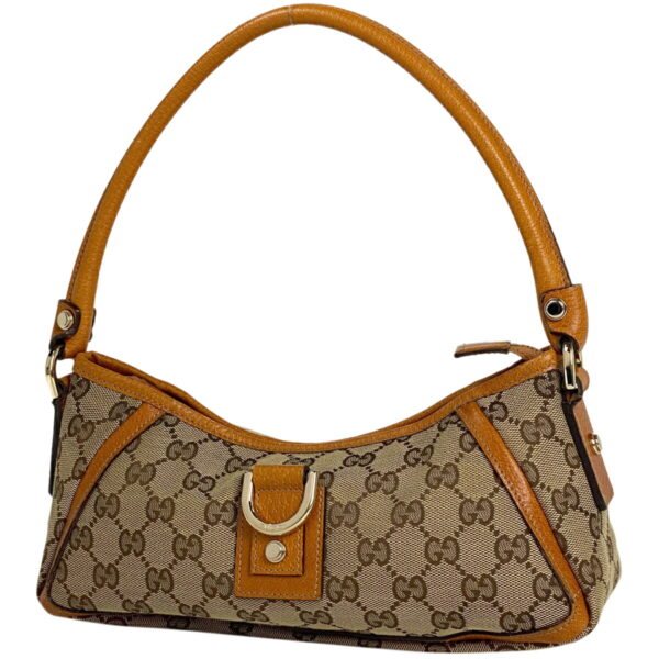 1000073219032 11 Gucci GG Pattern Abby Shoulder Bag GG Canvas Brown