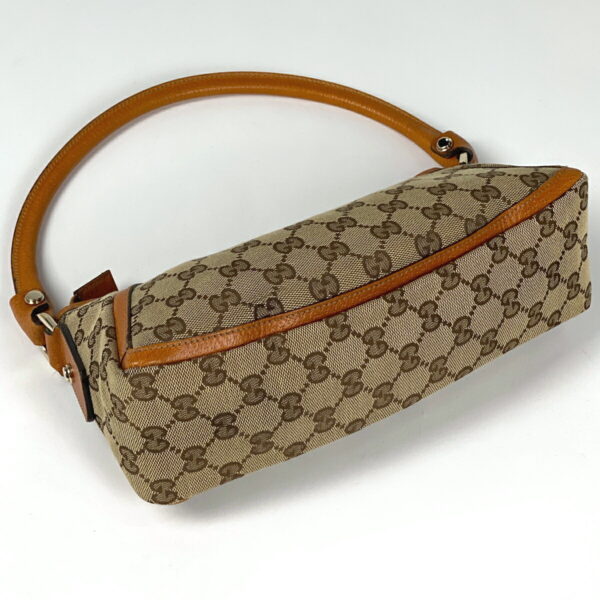 1000073219032 12 Gucci GG Pattern Abby Shoulder Bag GG Canvas Brown