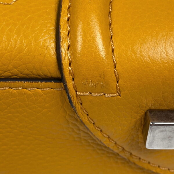 1000073247424 15 Celine Luggage Micro Shopper Leather Handbag Yellow