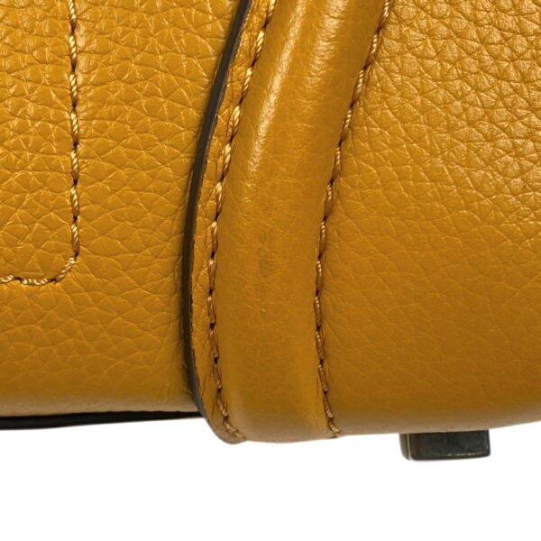 1000073247424 17 Celine Luggage Micro Shopper Leather Handbag Yellow