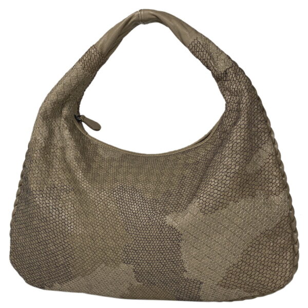 1000073315567 11 Bottega Veneta Intrecciato Nappa Leather Hobo Shoulder Bag Beige