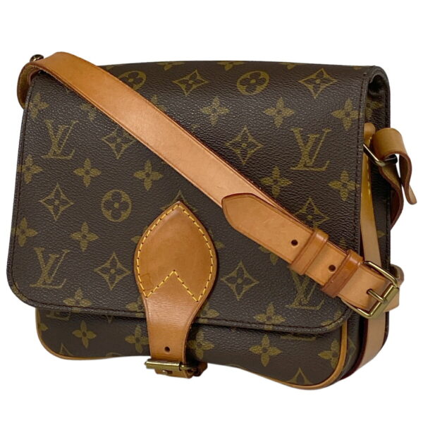 1000073611348 11 Louis Vuitton Cartesiere Crossbody Shoulder Bag Monogram Brown