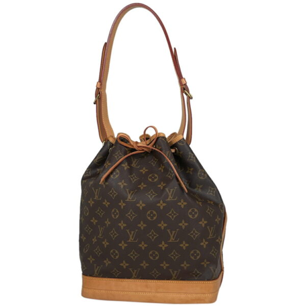 1000073814480 11 Louis Vuitton Noe Drawstring Shoulder Bag Monogram Brown