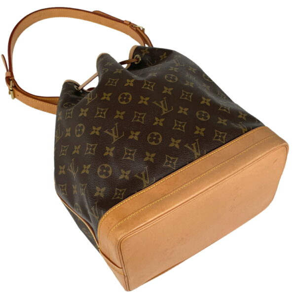 1000073814480 12 Louis Vuitton Noe Drawstring Shoulder Bag Monogram Brown