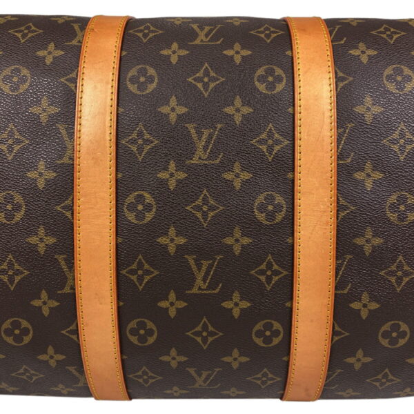 1000073993604 12 Louis Vuitton Keepall 55 Bag Monogram Brown