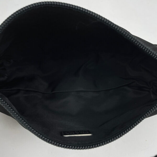 1000074046446 16 PRADA Plate Pouch Accessory Nylon Nero