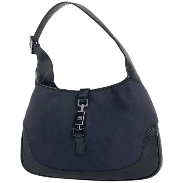 1000074048051 11 Gucci Jackie Line Shoulder Bag Blue Gray