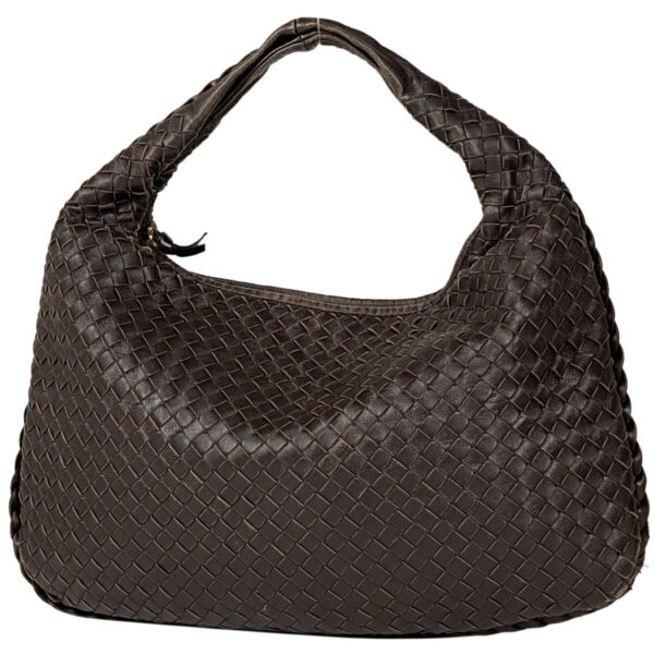 1000074150792 11 Bottega Veneta Intrecciato Nappa Shoulder Hobo Leather Shoulder Bag Brown