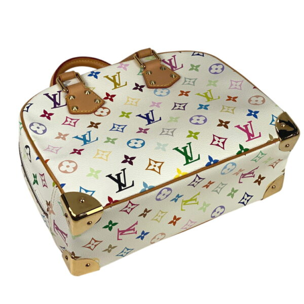 1000074191382 12 Louis Vuitton Trouville Handbag Monogram Multicolor White