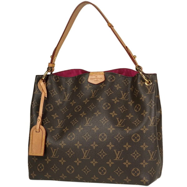 1000074238209 11 Louis Vuitton Graceful PM Bag Monogram Brown Pivoine