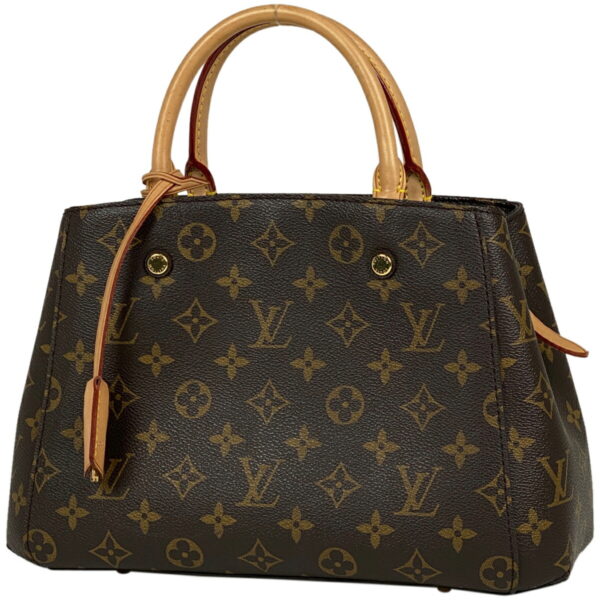 1000074317973 11 Louis Vuitton Montaigne BB Handbag Monogram Brown