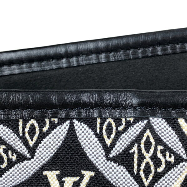 1000074362287 18 Louis Vuitton Neverfull MM Jacquard Since 1854 Tote Bag Black