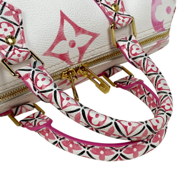 1000074515522 20 Louis Vuitton Speedy Bandouliere Shoulder Bag Monogram Giant Rose