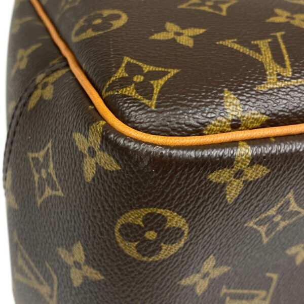 1000074973469 13 Louis Vuitton Deauville Bowling Vanity Handbag Monogram Brown